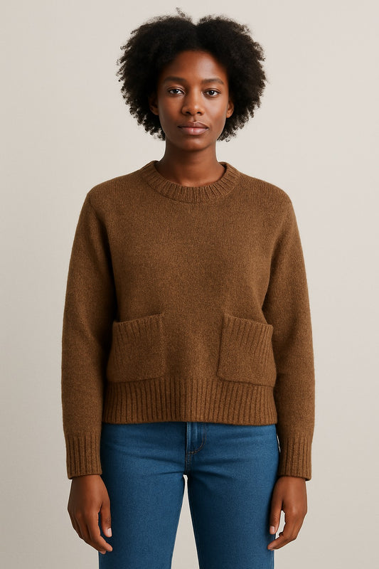 Knit Sweater with front Pockets