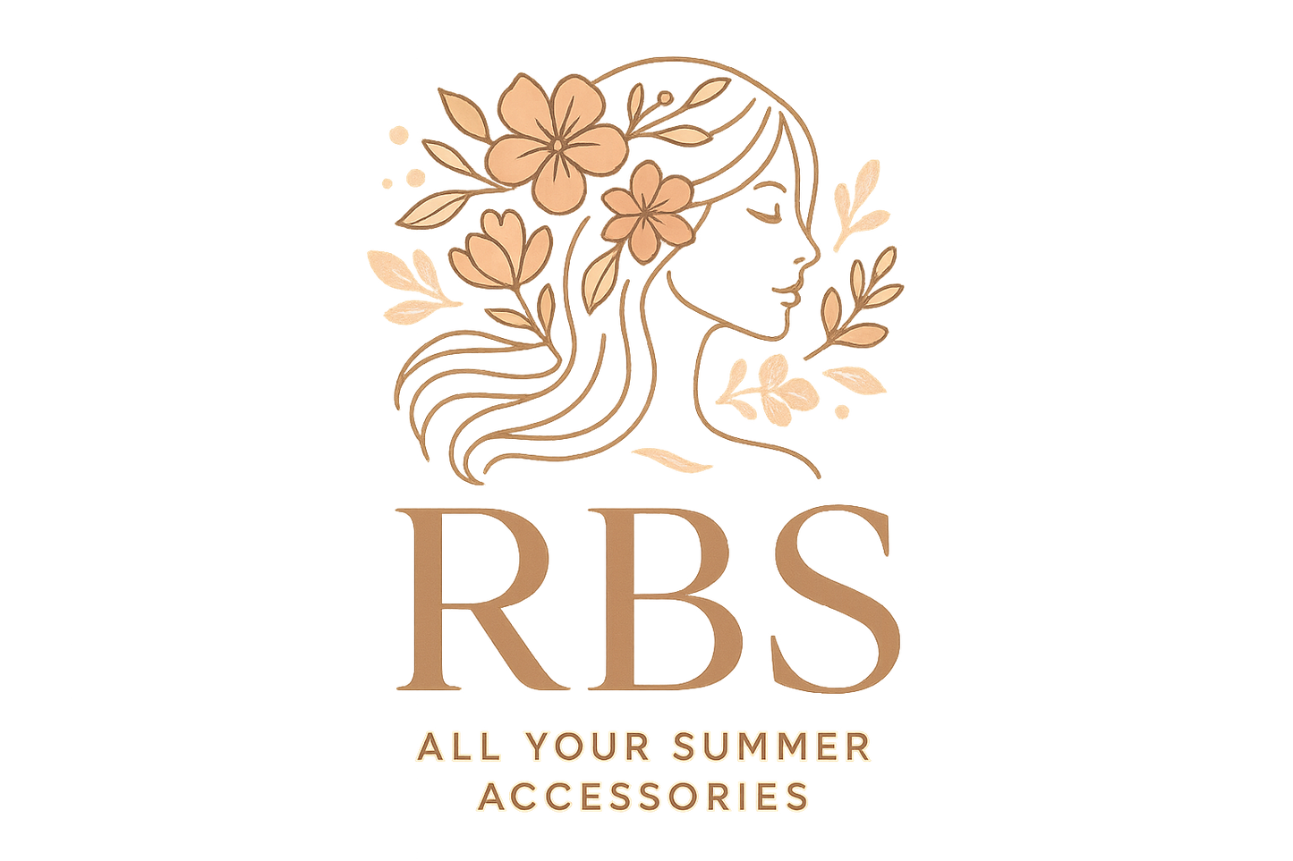 Elegant RBS Logo with Floral Elements