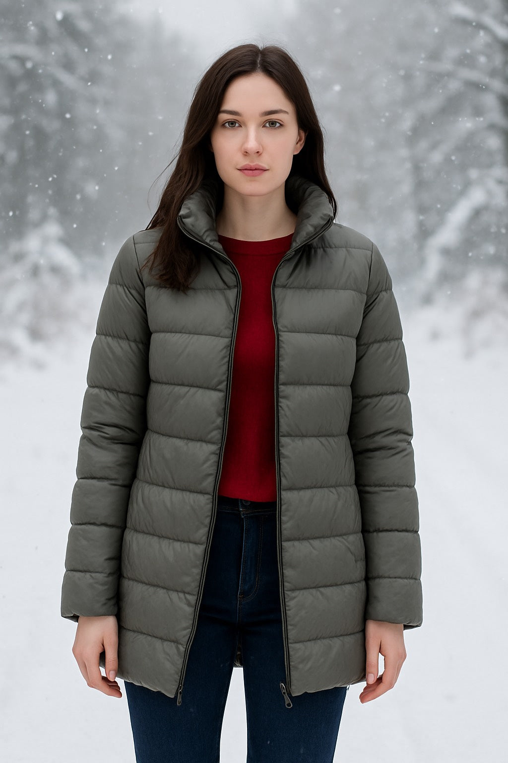 Quilted Puffer Jacket