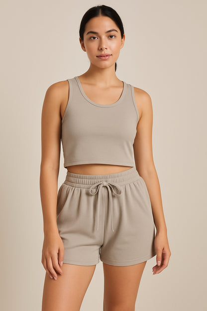Stone Crop Tank Top & Short Set