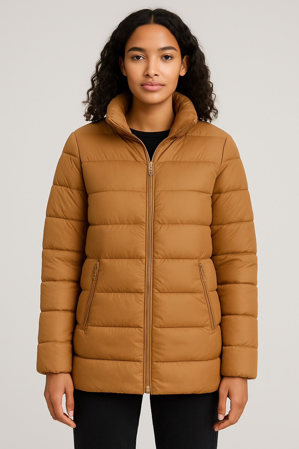 Quilted Puffer Jacket