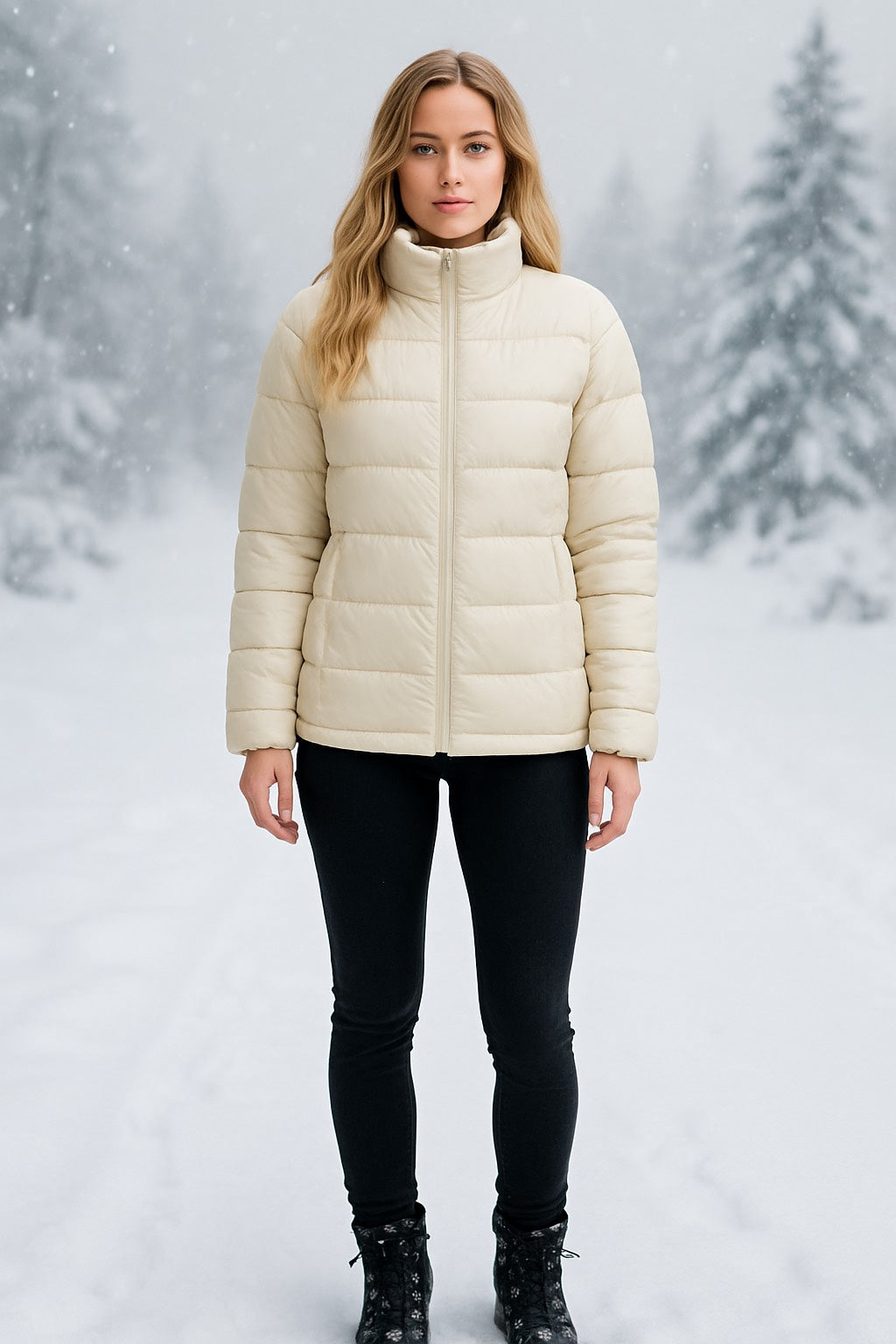 Quilted Puffer Jacket