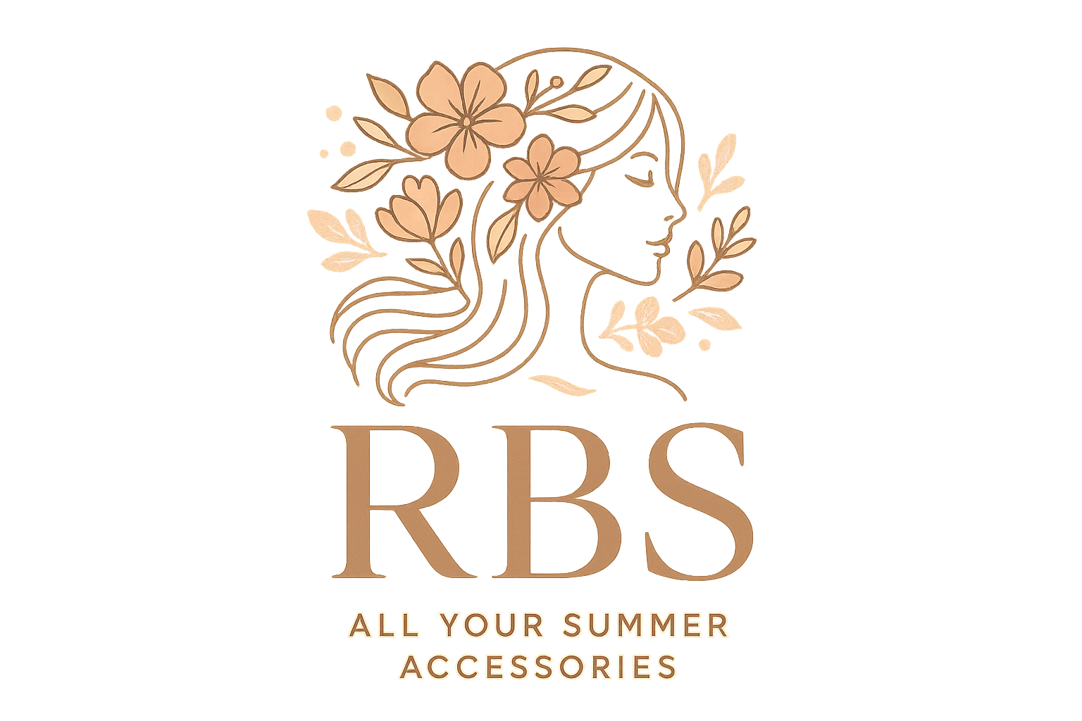 Elegant RBS Logo with Floral Elements