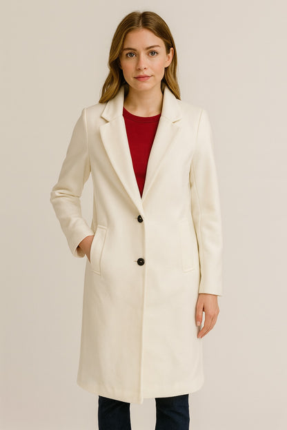 Unlined Wool Trench Coat